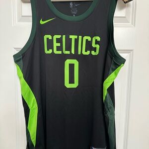 Boston Celtics/ Jayson Tatum Nike NBA City Edition Black Swingman Jersey